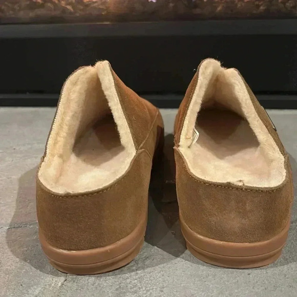 M9 W11 BearPaw Sheepskin Insole Tan Loafers & Slip-Ons - Picture 6 of 11